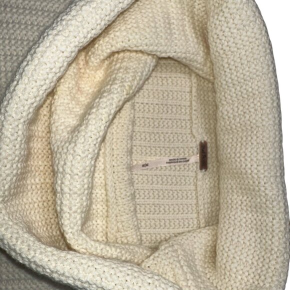 Free People | Sleeveless Sweater Cowl Neck | Cream | Size M - Picture 3 of 6